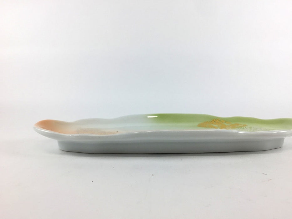 【SALE】色吹金銀彩突出　24cm　有田焼【訳あり】