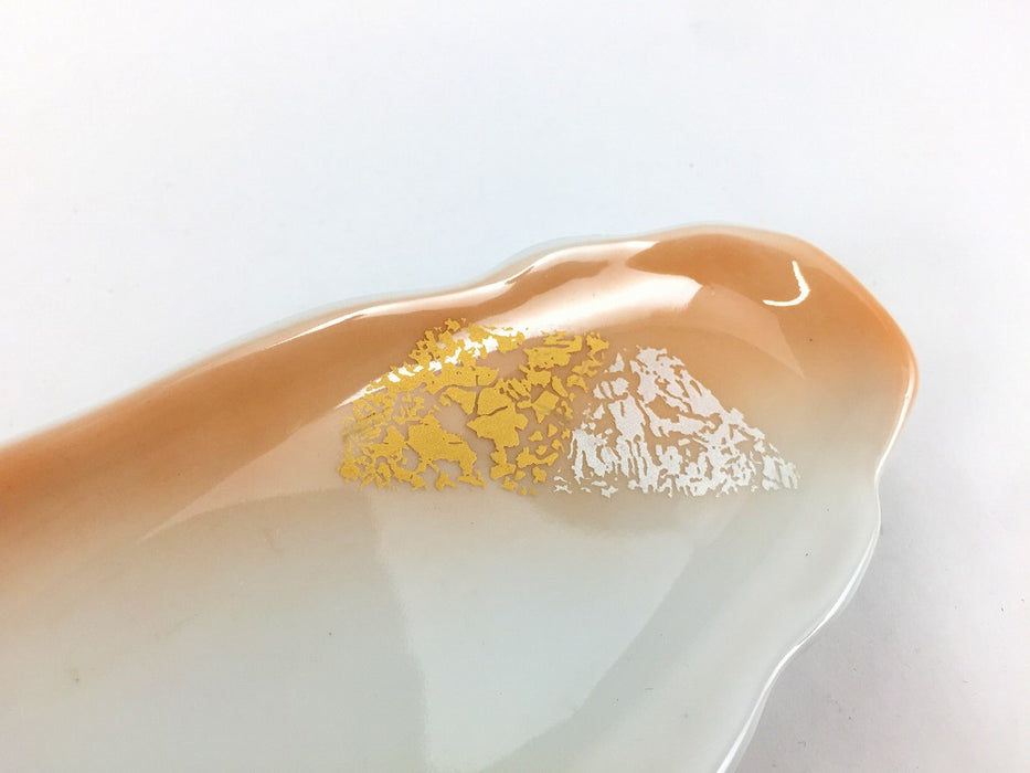 【SALE】色吹金銀彩突出　24cm　有田焼【訳あり】