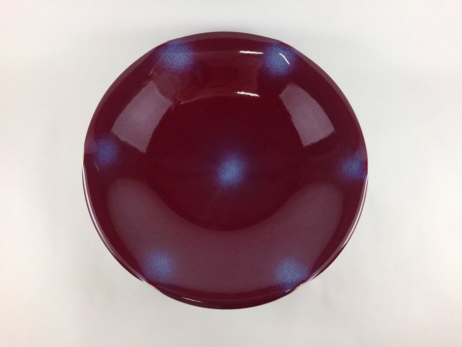 【SALE】辰砂8寸皿　24cm　有田焼【訳あり】