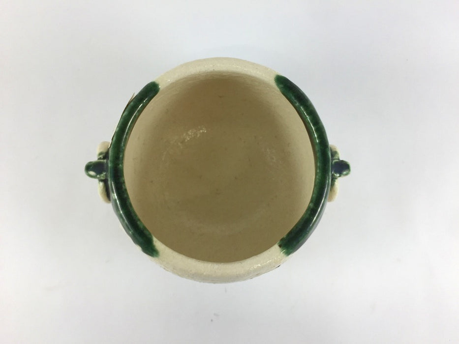 【SALE】風炉小鉢　織部芦絵　10.5cm　有田焼【訳あり】