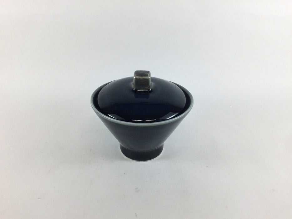 【SALE】ススリ茶碗　墨呉須　8cm　有田焼【訳あり】