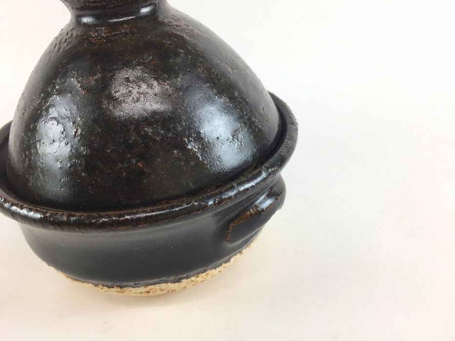 【SALE】90cc先付鍋　黒　9.5cm　有田焼【訳あり】