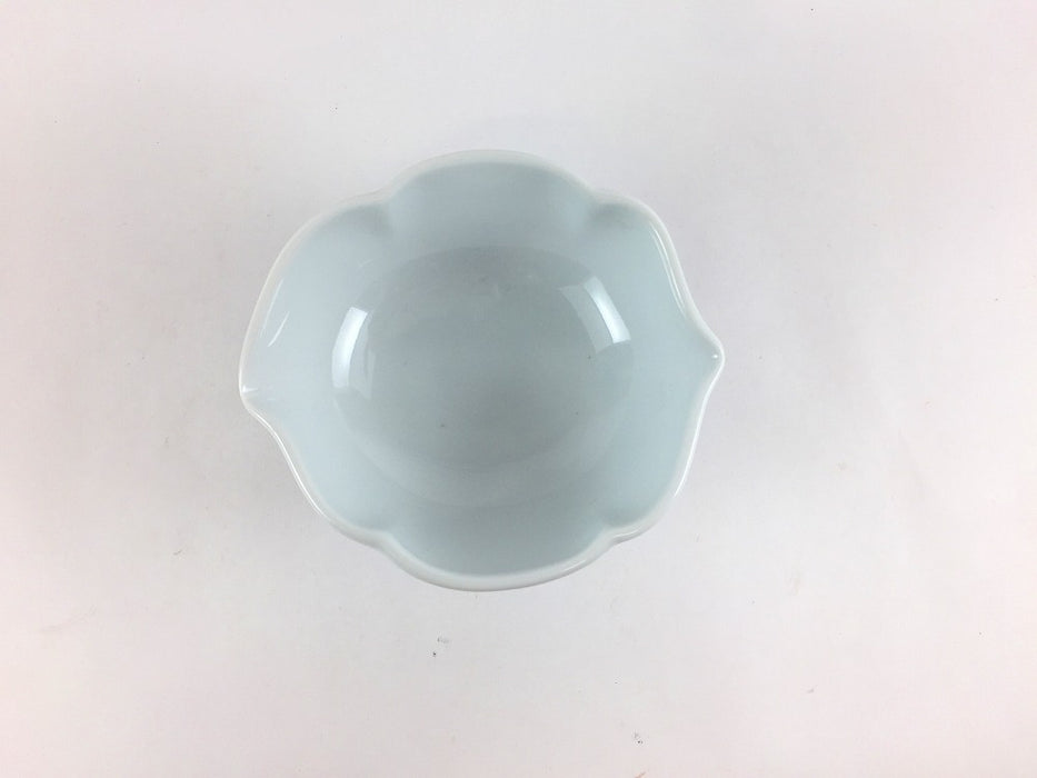 【SALE】足ルリ葉小付　10cm　有田焼【訳あり】