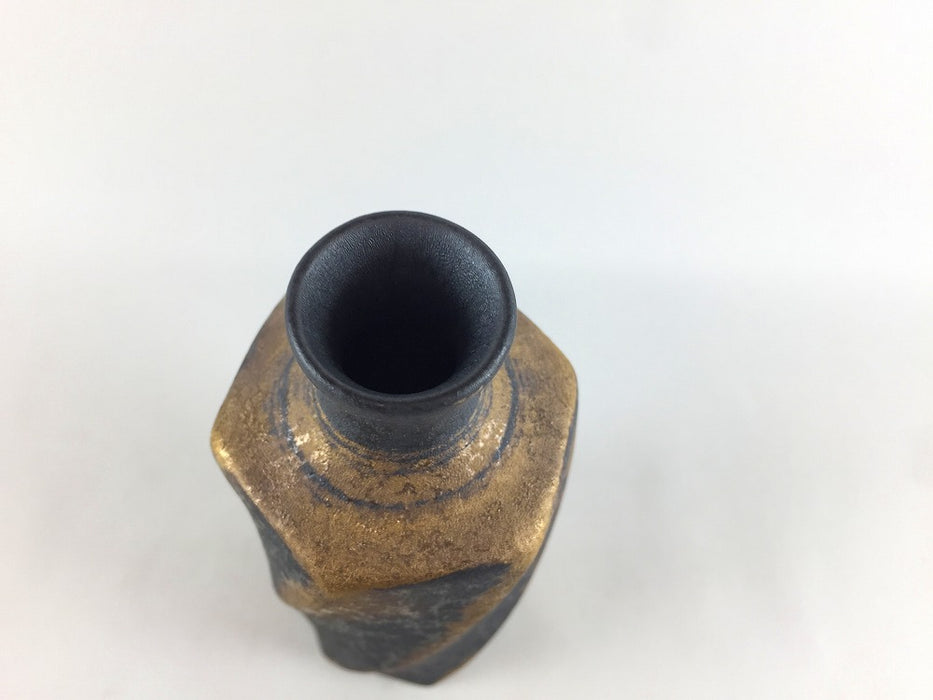 【SALE】金ネジリ徳利　7cm/200cc　有田焼【訳あり】