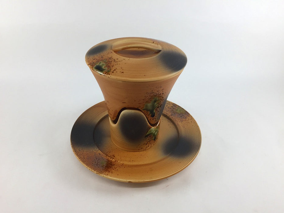 【SALE】ミニウォーマーセット　焼〆織部　有田焼【訳あり】