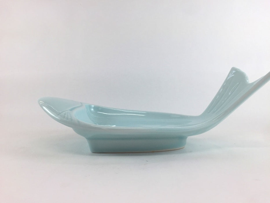 鯛向付　(青白磁/赤吹)　16cm　有田焼　(j.R)