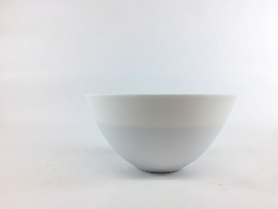 135エッグシェルボウル　白金　13.5cm　有田焼 (j.R)