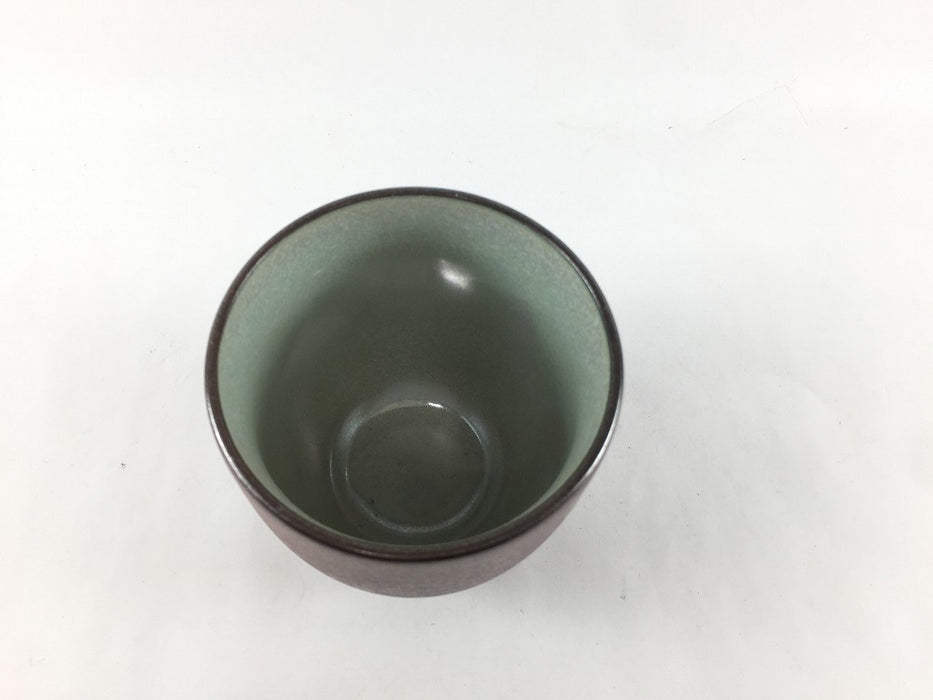 【SALE】200cc湯呑(青白.茶結晶)　8cm　 美濃焼【訳あり】