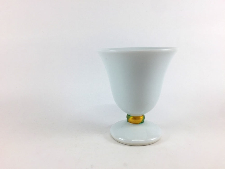 【SALE】白リングワイングラス　7cm　有田焼【訳あり】