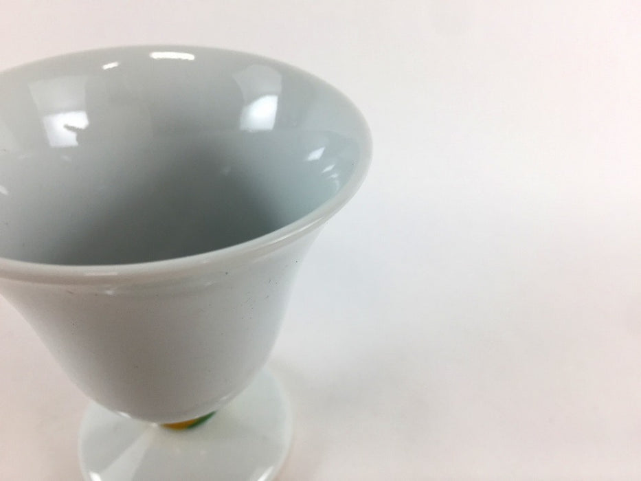 【SALE】白リングワイングラス　7cm　有田焼【訳あり】