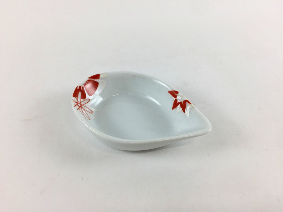 【SALE】スプーンレスト　トロピカル　(赤/黒)　8cm　有田焼【訳あり】