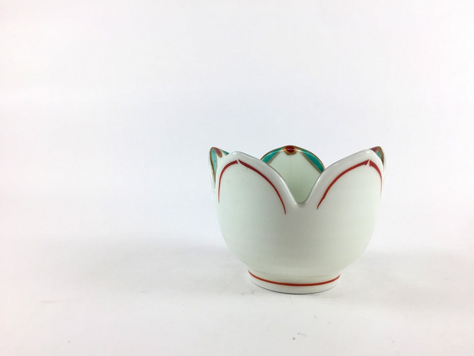 【SALE】瓔珞桔梗中付　8cm　有田焼【訳あり】