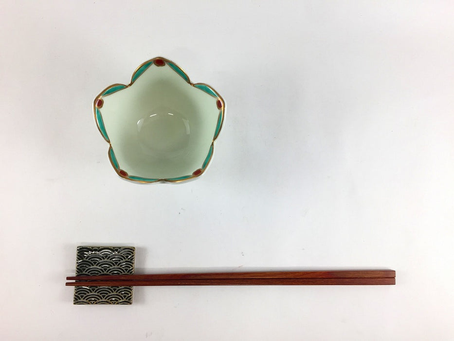 【SALE】瓔珞桔梗中付　8cm　有田焼【訳あり】