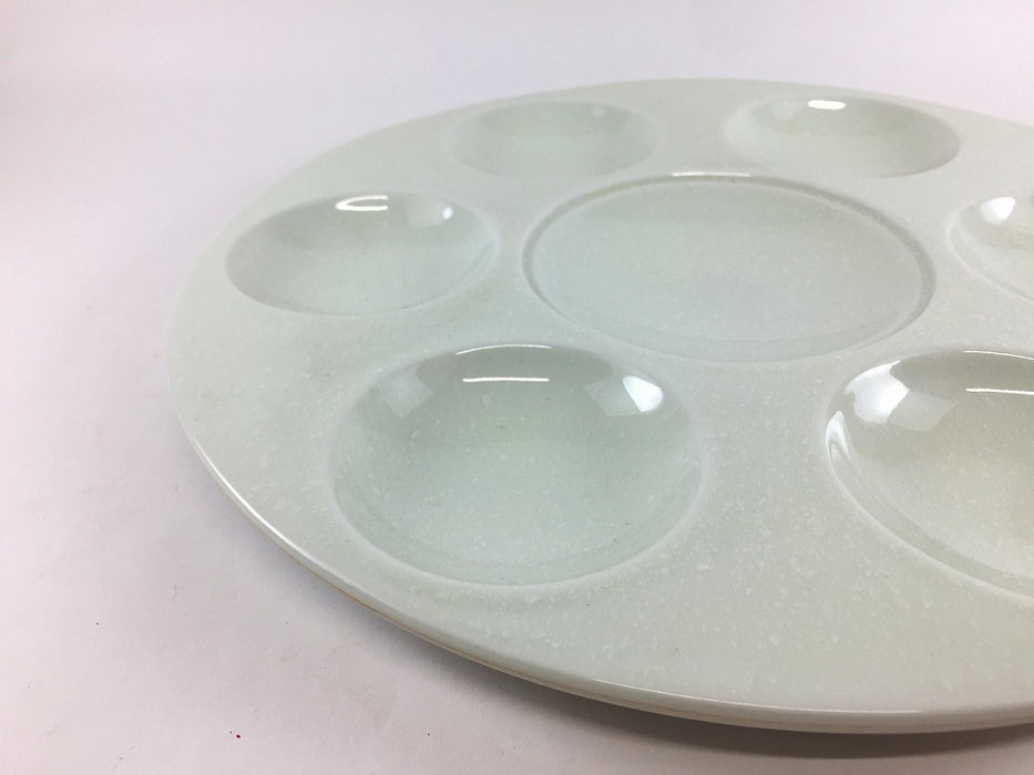 【SALE】蓋付細雪七品盛　28cm　有田焼【訳あり】