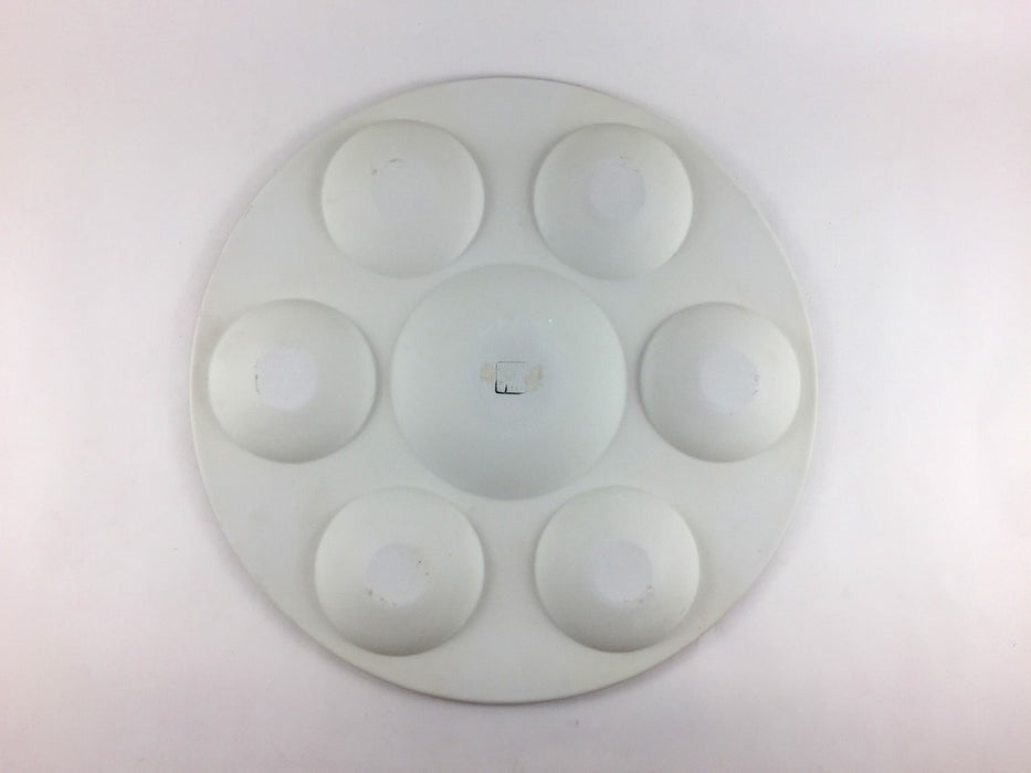 【SALE】黒マット七品盛　28cm　有田焼【訳あり】