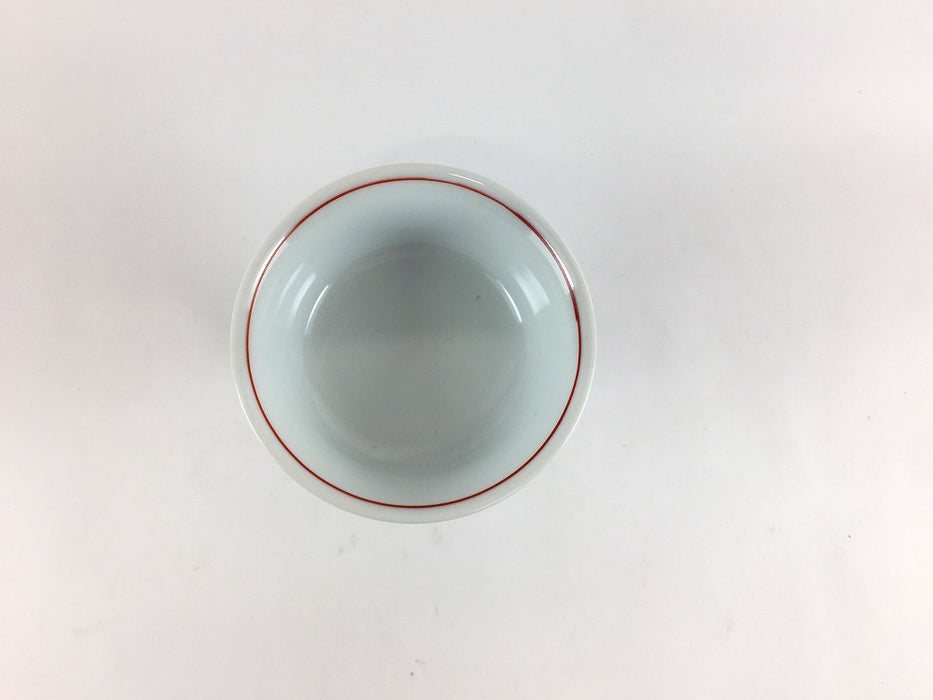 【SALE】文窯高台小付　錦万歴字紋　8cm　有田焼【訳あり】