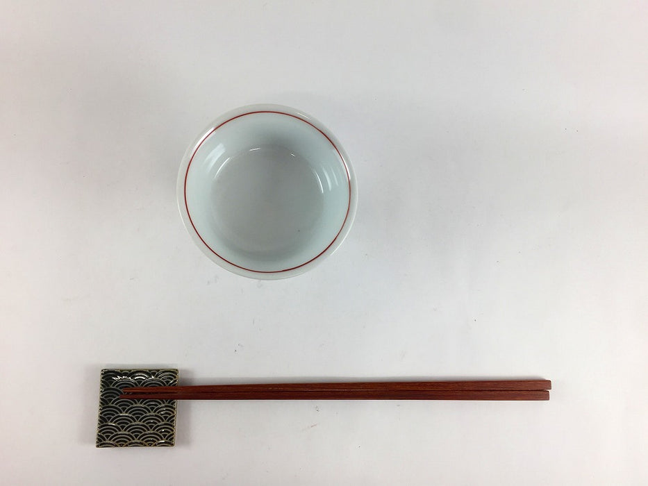 【SALE】文窯高台小付　錦万歴字紋　8cm　有田焼【訳あり】