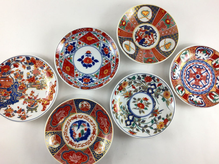 【1枚価格】古伊万里小皿　6柄　11.5cm　肥前有田焼(j.R)