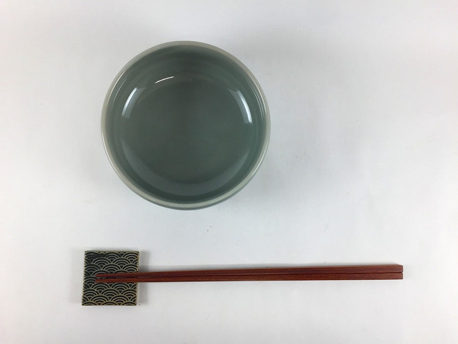 【SALE】12cm玉割鉢　緑青磁(Ａ/Ｂあり)　有田焼【訳あり】