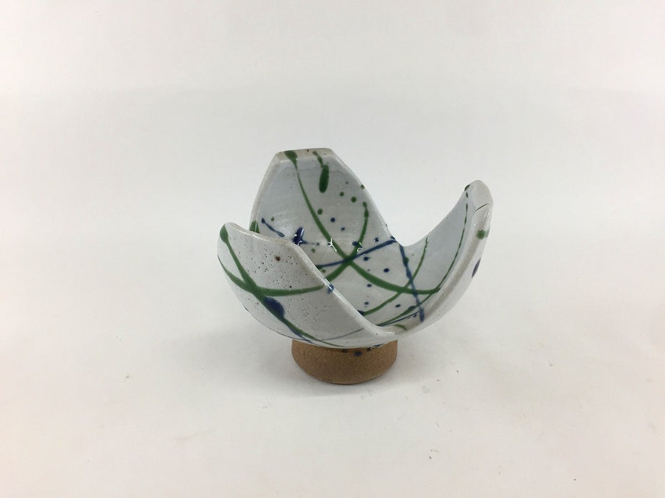 【SALE】ルリグリーン高台小丼　11cm　有田焼【訳あり】