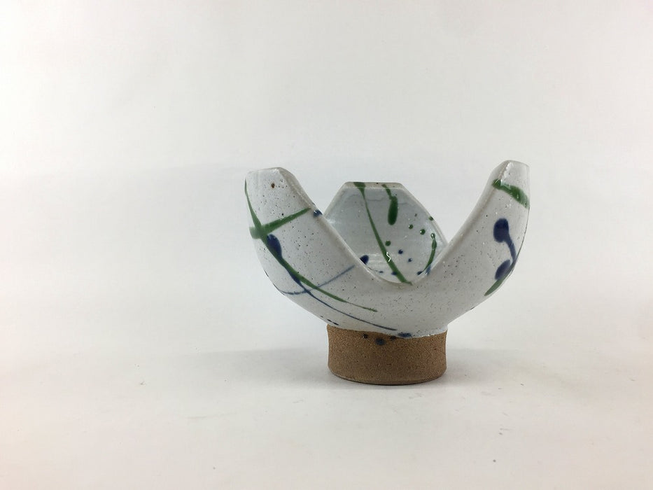 【SALE】ルリグリーン高台小丼　11cm　有田焼【訳あり】