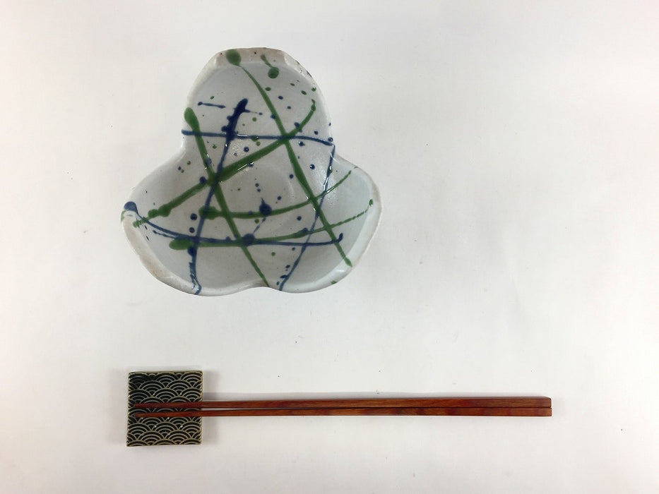 【SALE】ルリグリーン高台小丼　11cm　有田焼【訳あり】