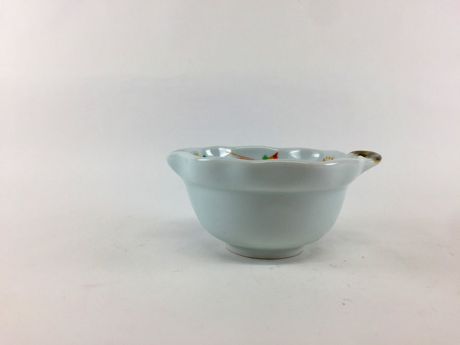 【SALE】錦花乙女　手付小付　11cm　有田焼【訳あり】