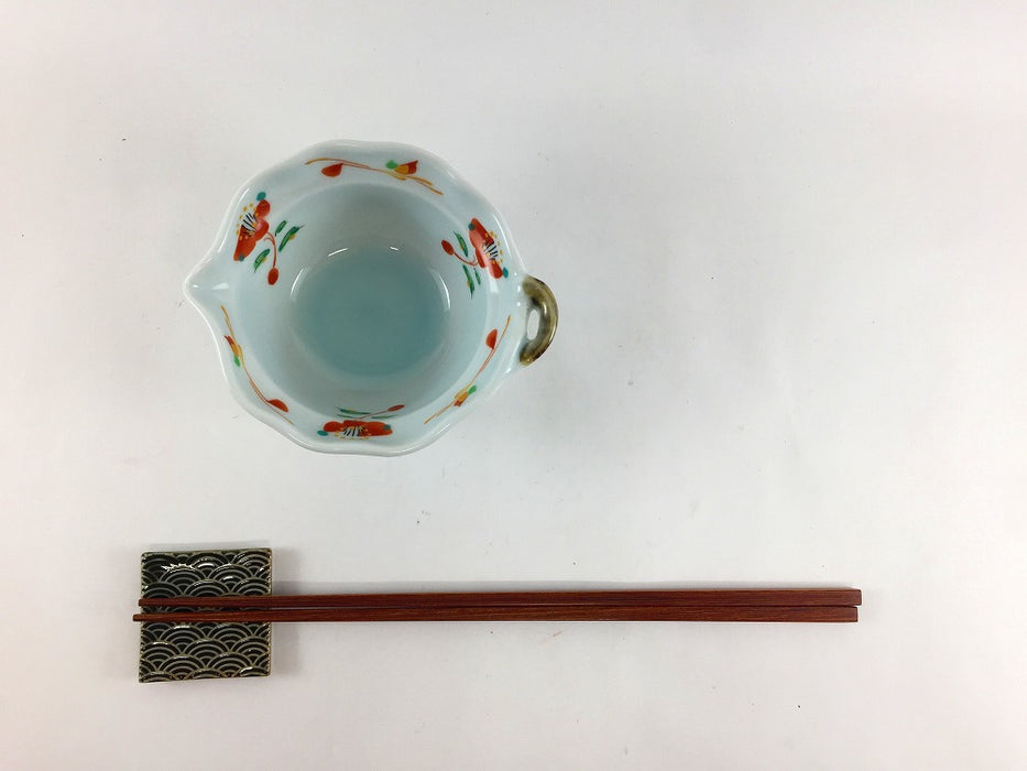 【SALE】錦花乙女　手付小付　11cm　有田焼【訳あり】