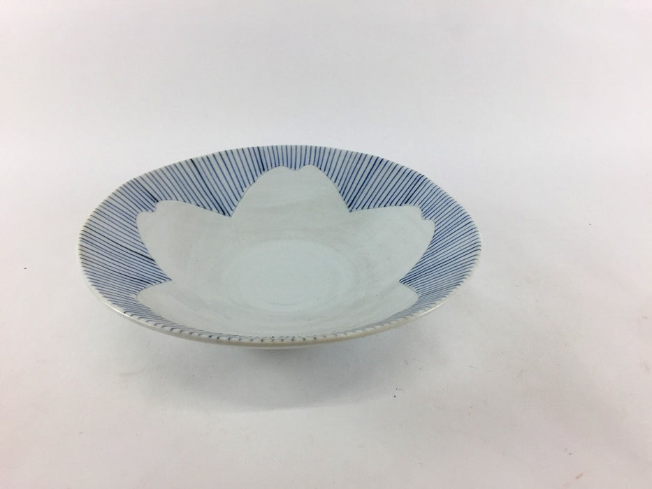 【SALE】桜小鉢　(青/赤)　15cm　波佐見焼【訳あり】