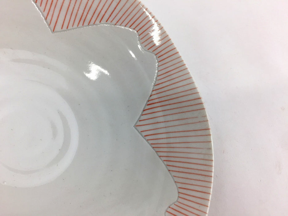 【SALE】桜小鉢　(青/赤)　15cm　波佐見焼【訳あり】