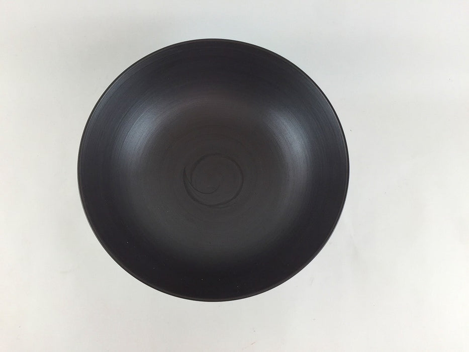 【SALE】160高平鉢　黒巻　16cm　有田焼【訳あり】