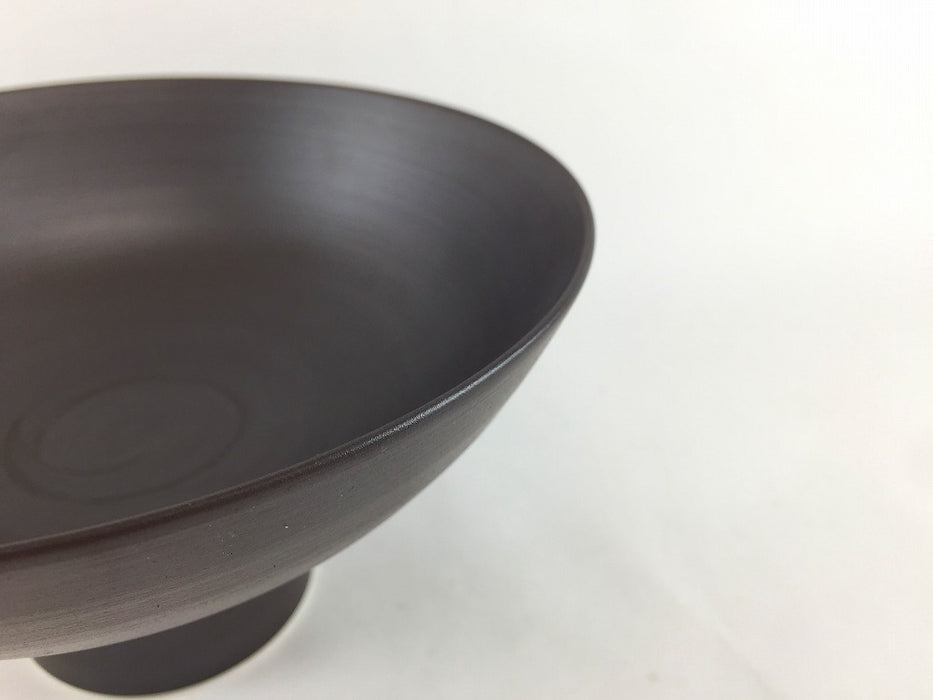 【SALE】160高平鉢　黒巻　16cm　有田焼【訳あり】