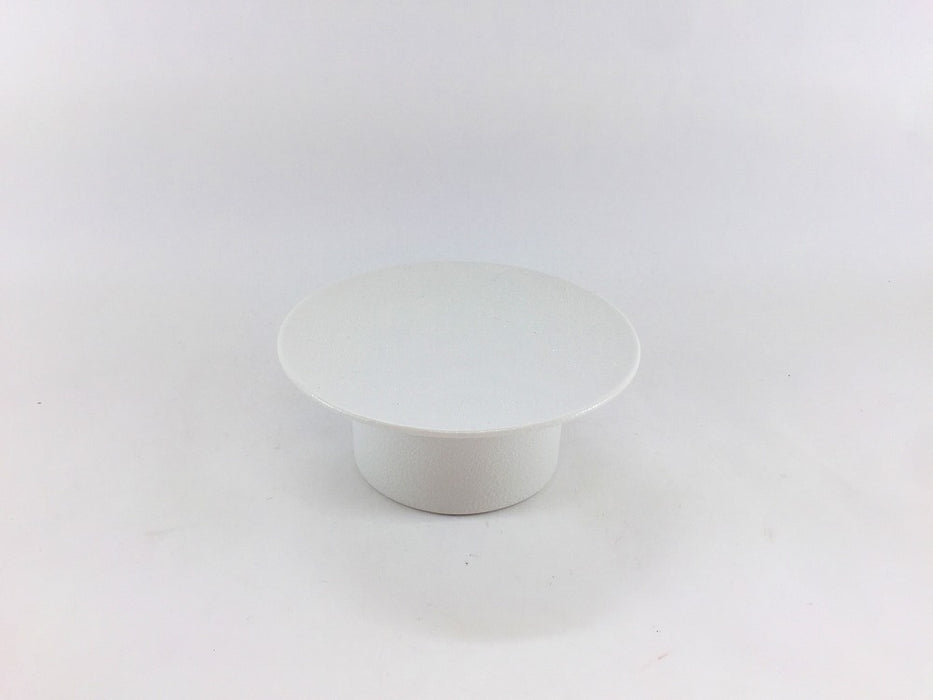 12cm高台プレート　黒泡化粧/白泡化粧　有田焼(j.R)