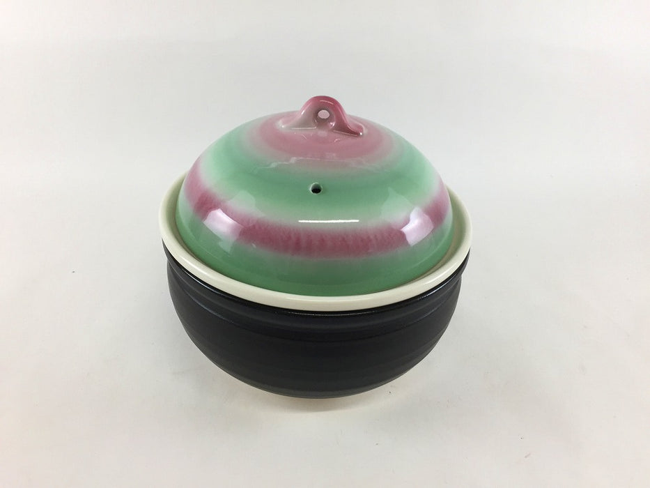 【SALE】二色吹　蒸気元小鍋　16cm　有田焼【訳あり】