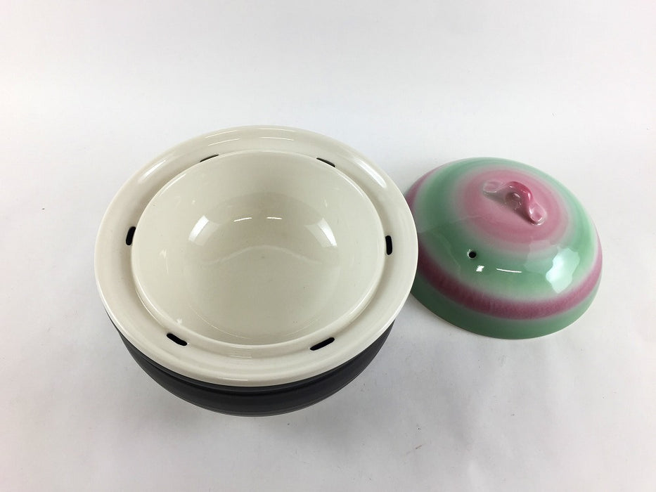 【SALE】二色吹　蒸気元小鍋　16cm　有田焼【訳あり】