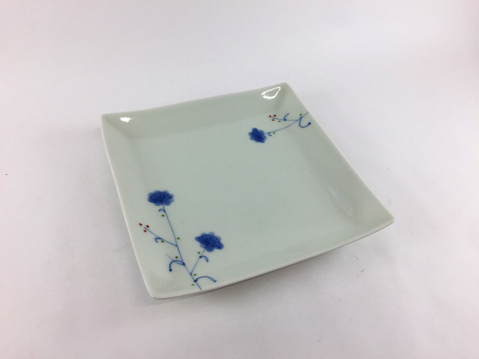 【SALE】15角皿　色草　15.5m　有田焼【訳あり】