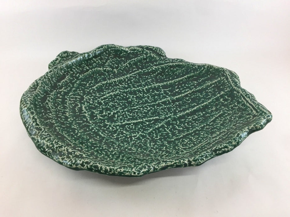 【SALE】織部木の葉盛込　36cm　有田焼【訳あり】