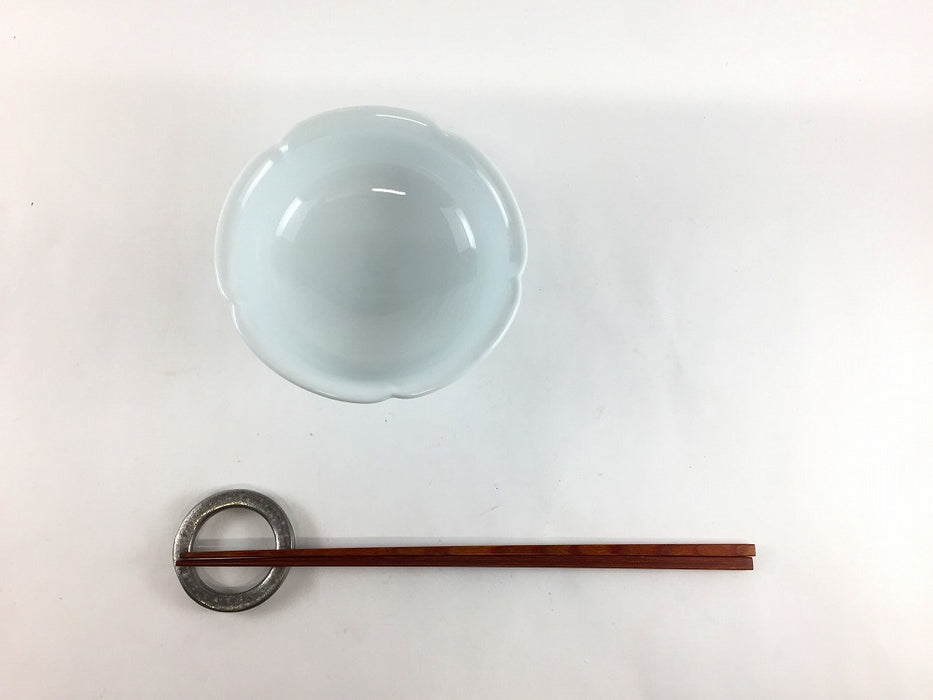 【SALE】白磁プラチナ高小鉢　11.5cm　有田焼【訳あり】