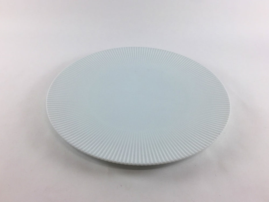 【SALE】210鎬プレート　白ブラスト　21cm　有田焼【訳あり】