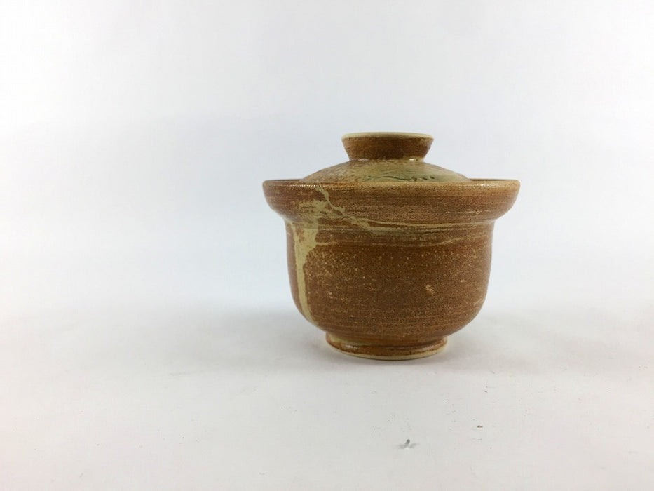 【SALE】9cm小蓋物　織部吹笹　8cm　有田焼【訳あり】