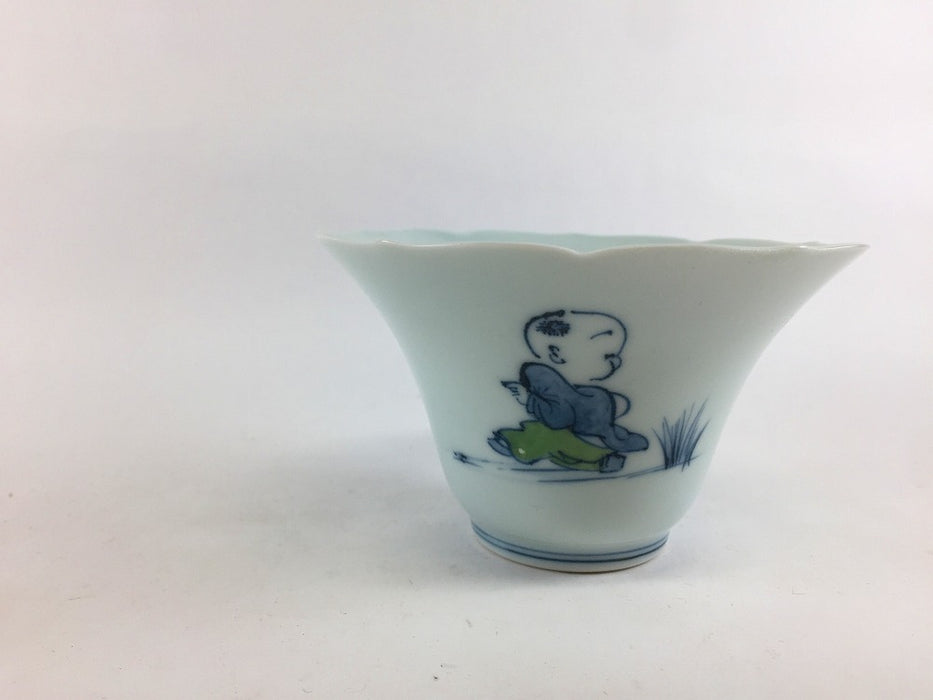 【SALE】朝顔小鉢　色唐子　11cm　波佐見焼【訳あり】