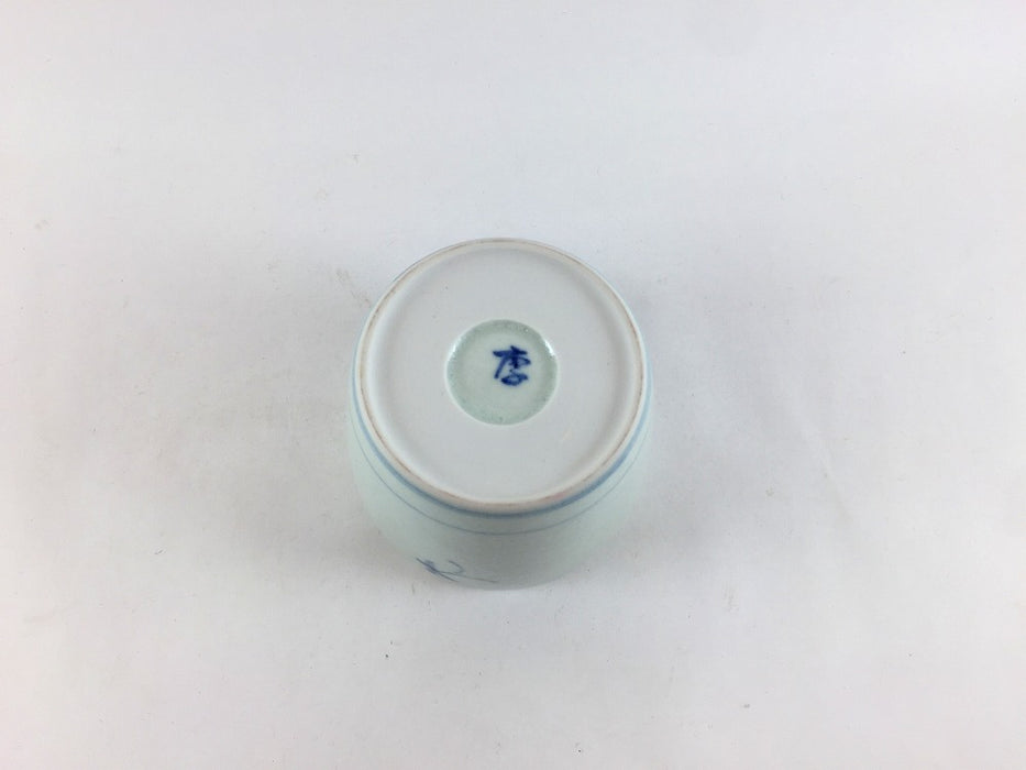 菖蒲紋　蕎麦猪口(大)　8.5cm　有田焼(j.R)