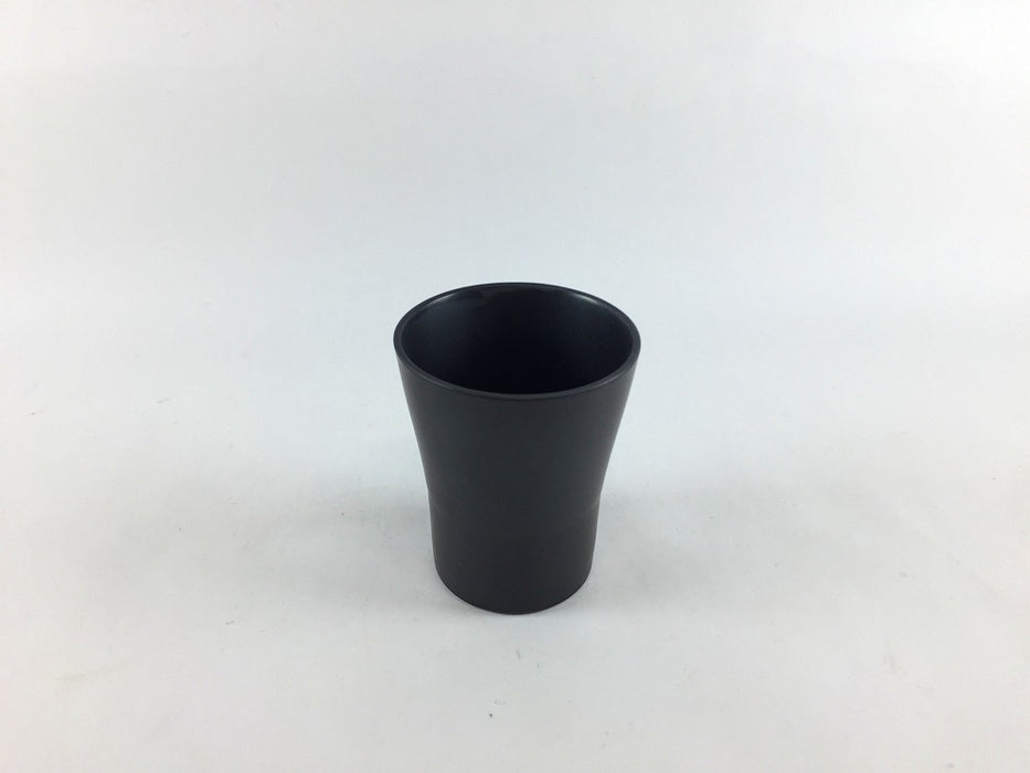 80ccグラス　いぶし黒　6cm　有田焼(j.R)