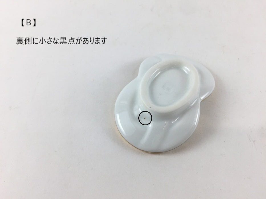 【SALE】結び箸置　金線アワジ結び(A/B/C)　6cm　有田焼【訳あり】