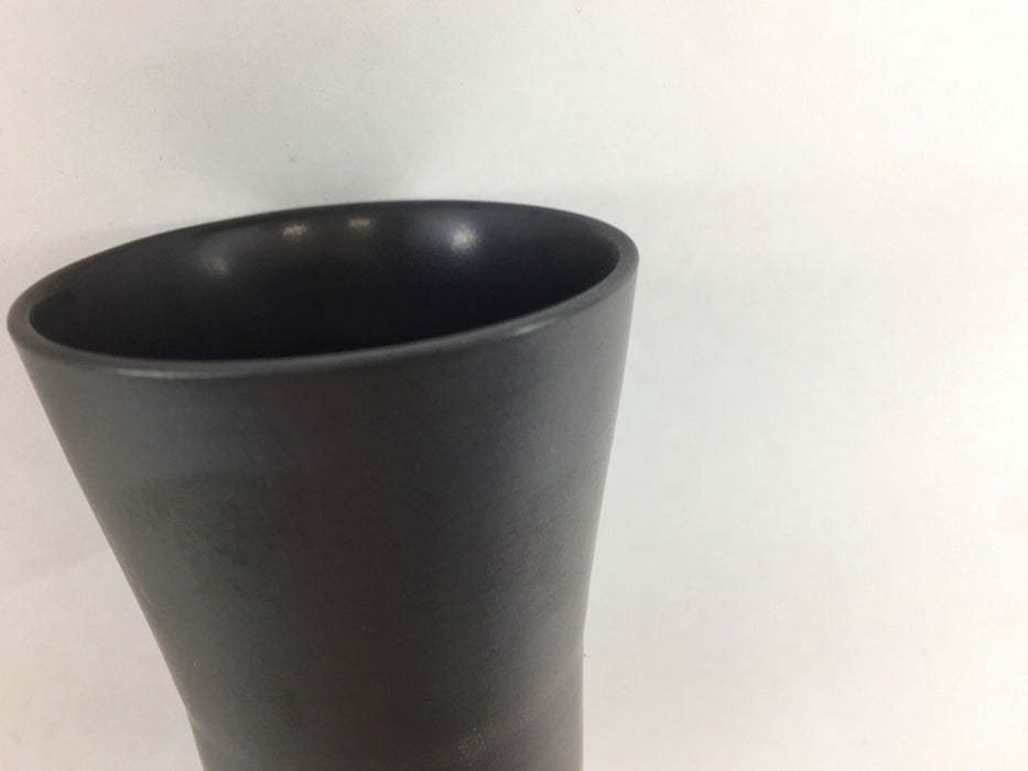 80ccグラス　いぶし黒　6cm　有田焼(j.R)