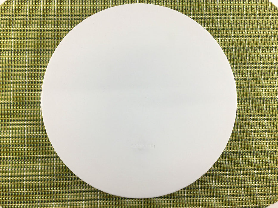 シャーレプレート(18.5cm)　志野泡　有田焼(j.R)