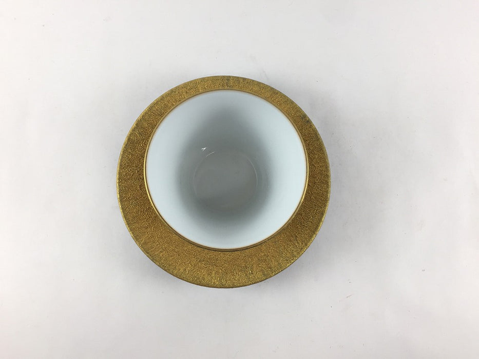 【SALE】110ccカップソーサー　金結晶　7.5cm　有田焼【訳あり】