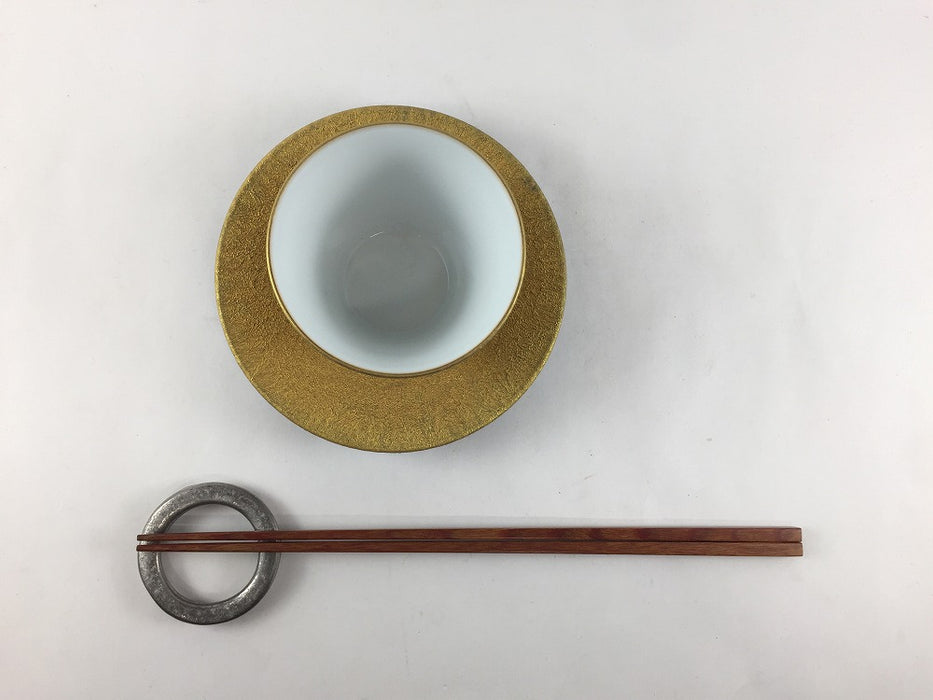 【SALE】110ccカップソーサー　金結晶　7.5cm　有田焼【訳あり】