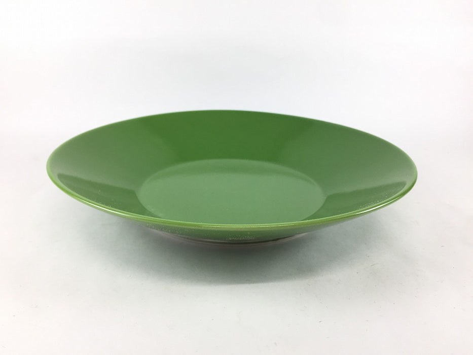 220ボウルプレート(レッド/イエロー/グリ－ン)　22cm　波佐見焼(j.Ｒ)