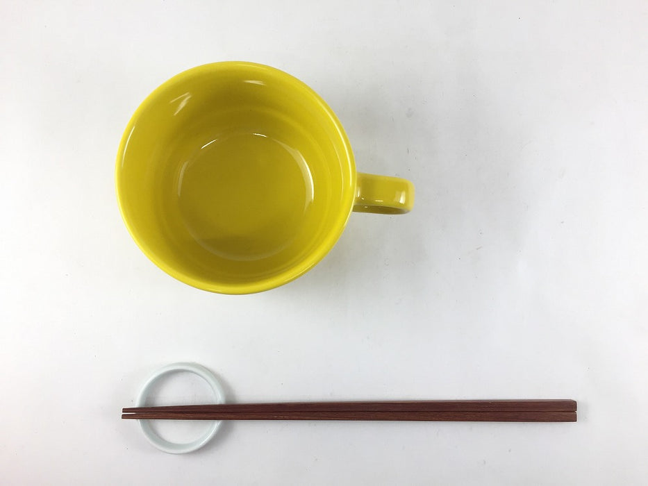 スタックスープカップ　(レッド/イエロー/グリーン)　340cc　波佐見焼 (j.R)